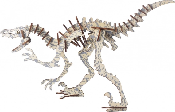 Woodcraft puzzle 3D en bois Peinonychus