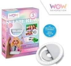 Wow Generation – kit d’éclairage selfie avec anneau LED et accessoires