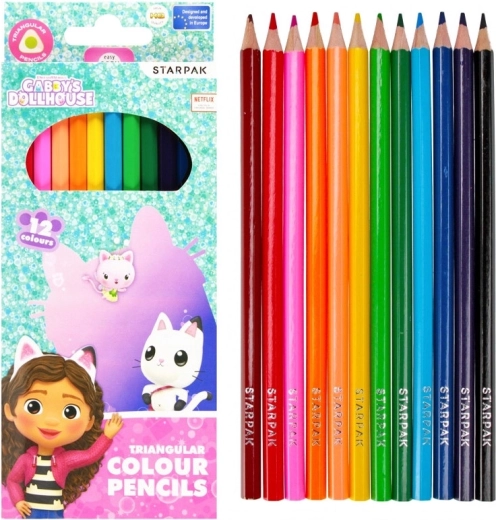 Crayons de couleur Gabby's Dollhouse