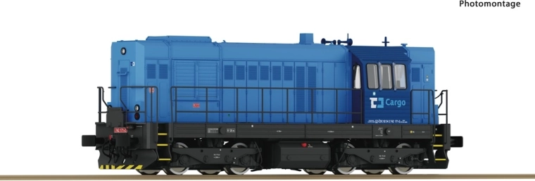 Locomotive diesel Roco 742 171-2 ČD Cargo numérique H0