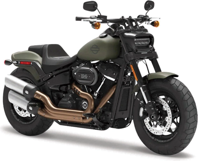 Maisto Harley-Davidson Fat Bob 114 1:18 vert