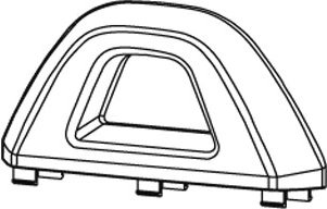 Appui-tête pour porteur Mercedes-Benz SLK Jamara - 1 pièce