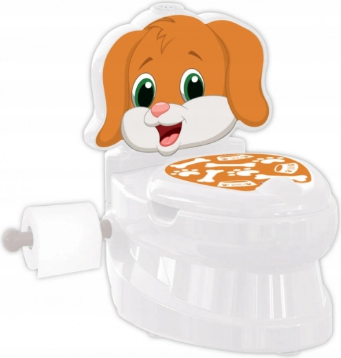 Pot pour enfant en forme de chiot avec couvercle PILSAN