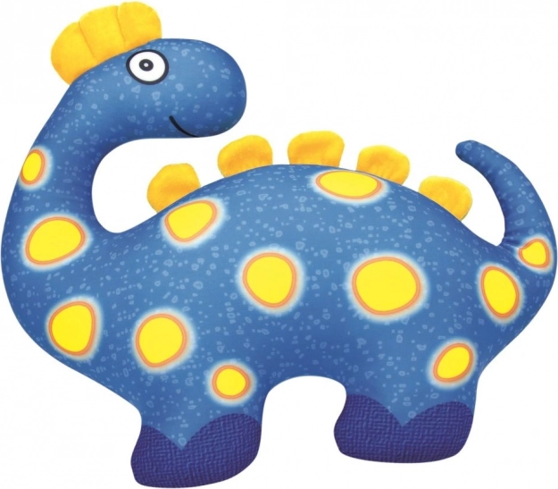 Dinosaure en peluche bleu 33 cm
