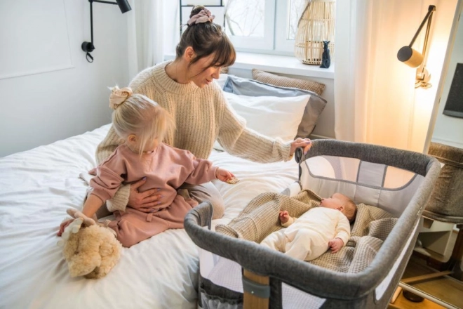 Tout près de bébé, même pendant la nuit
