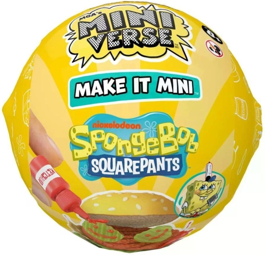 MGA's Miniverse Make It Mini SpongeBob SquarePants surprise - 1 pièce