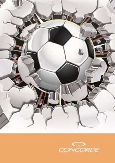 Carnet d’enregistrement A6 vierge 100 feuilles CONCORDE