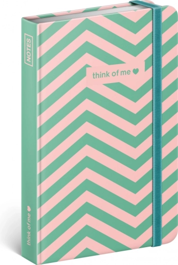 Carnet élégant Think of Me à pages lignées