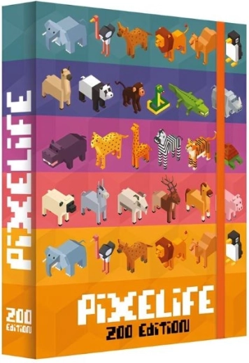 Boîte pour cahiers A5 Jumbo MAX Pixelife Zoo edition - 1 pièce