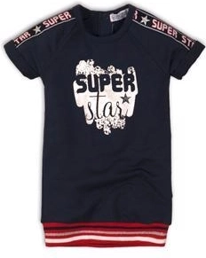 Robe enfant Dirkje sporty superstar navy