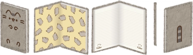 Bloc à anneaux en peluche Pusheen
