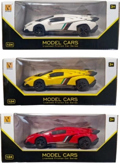 Voiture de sport 1:24 à inertie