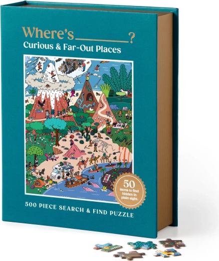 Puzzle Galison Où est-ce ? Lieux merveilleux et lointains (500 pièces)