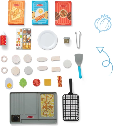 Jeu complet pour faire des grillades