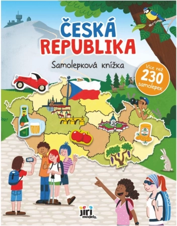 Grand livre d’autocollants – République tchèque