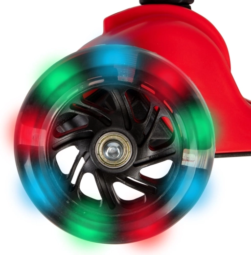 Roues LED lumineuses pour une conduite plus amusante