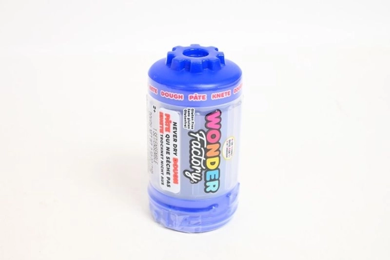 MGA WonderFactory Never Dry Dough pâte à modeler bleue avec outil 4-en-1