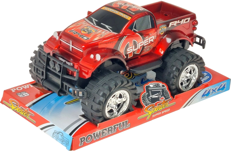 Voiture tout-terrain Jeep à propulsion, 33 cm