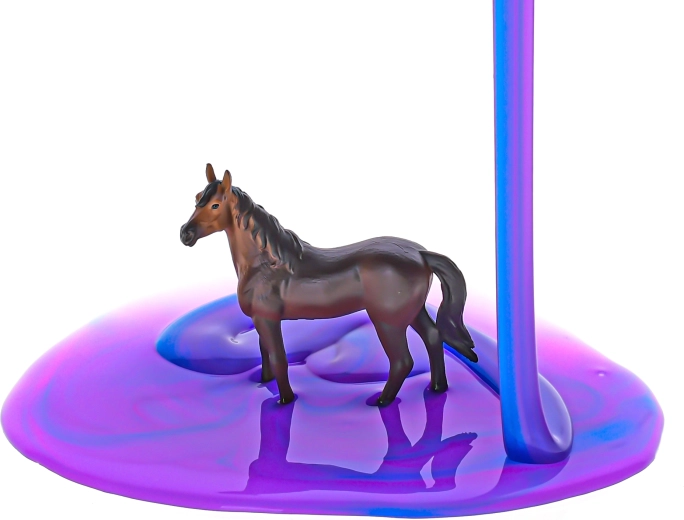 Slime élastique, à écraser et modelable