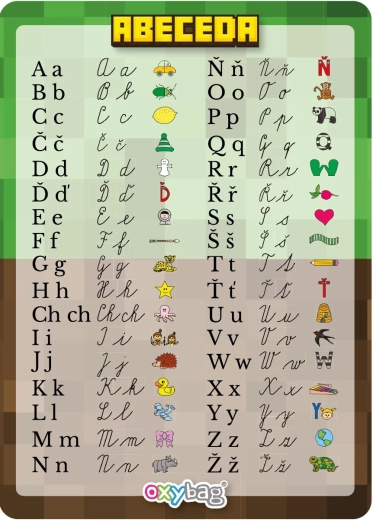 Fiche éducative A4 Alphabet Playworld