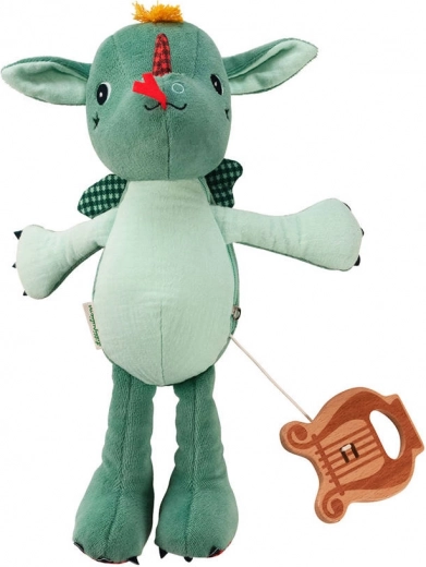 Lilliputiens - Dragon en peluche mélodique Joe pour nouveau-nés
