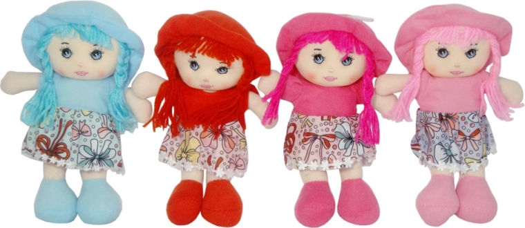 Poupée en tissu Dorotka 25 cm – chante et parle polonais