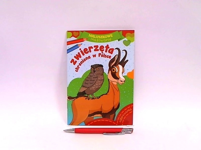 Coloriage pour tout-petits : Animaux protégés en Pologne