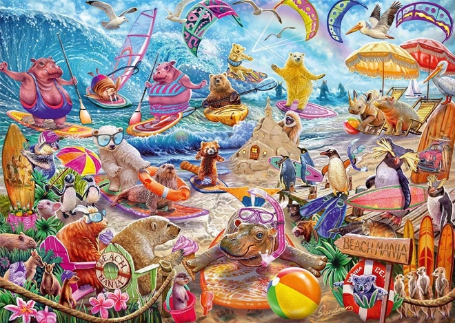 Puzzle Manie de plage 1000 pièces SCHMIDT