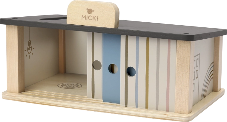 Garage et atelier de réparation en bois Micki pour enfants
