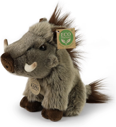 Pécari en peluche (pécari à collier) 20 cm RAPPA éco-responsable