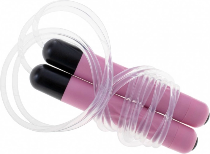 Merco corde à sauter lumineuse Luminous rose 2,8 m - 1 pièce
