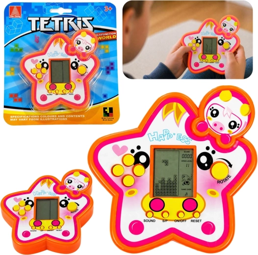 Jeu électronique Tetris en forme d’étoile - 1 pièce