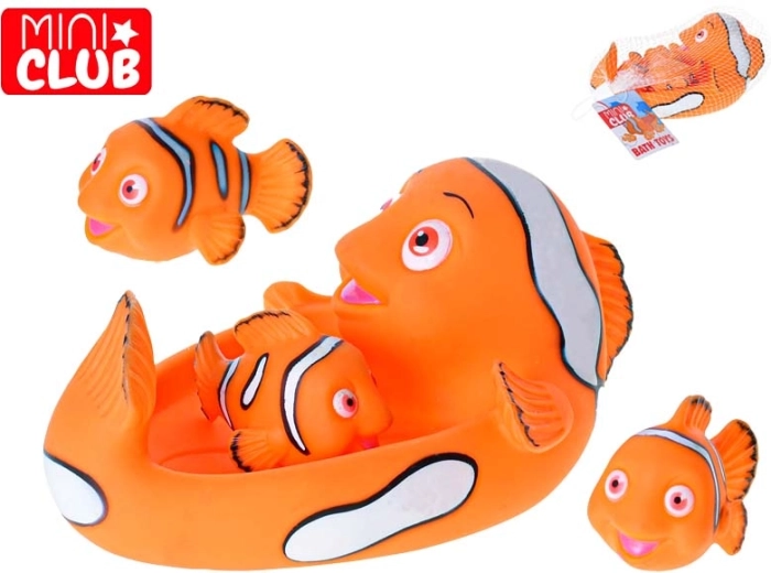 Mini Club poisson de bain avec petits poissons 19,5 cm