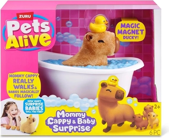 ZURU Pets Alive surprise maman et bébé