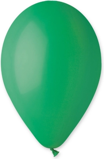 Ballons en latex pastels 10" vert foncé