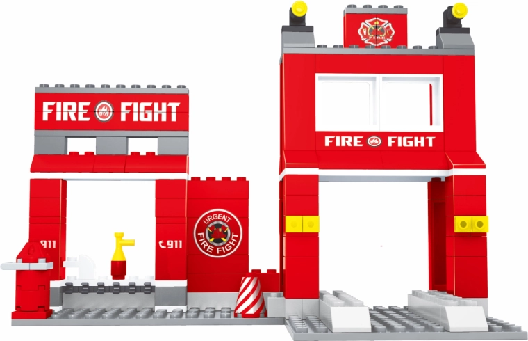 Caserne de pompiers pour les missions de sauvetage