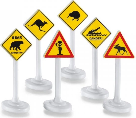 Siku Super panneaux de signalisation internationaux – set de 6 pcs