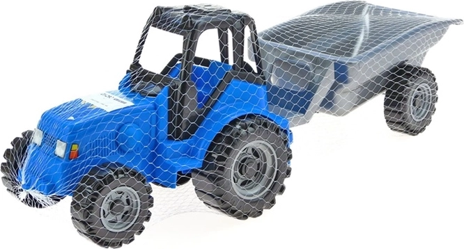 Tracteur pour enfants Big Farmer 206 avec remorque basculante