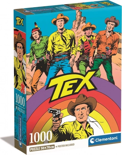 Motif de bande dessinée iconique TEX