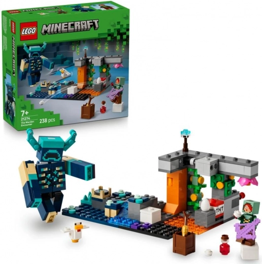 Lego minecraft rencontre avec le Garde