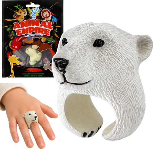 Bague pour enfant avec ours polaire