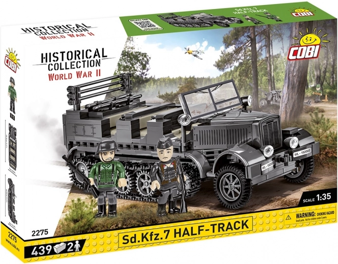 Kit de construction COBI Historical Collection Sd.Kfz. 7 Half-Track 1:35