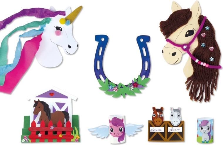 Créations sur le thème des chevaux