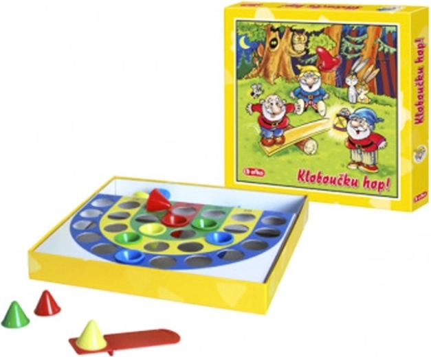 Jeu de société Klobouček, hop ! jeu d’adresse familial