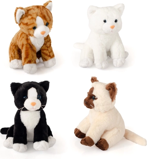 Chat en peluche 20 cm