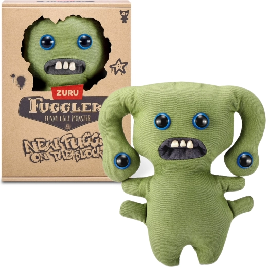 Spin Master Fuggler monstre en peluche Foolish four eyes 22 cm