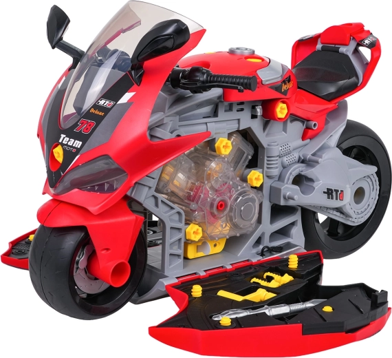 Flancs ouvrants et moteur amovible