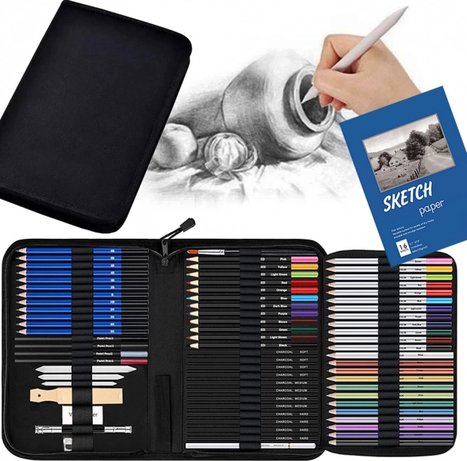 Ensemble pour croquis et dessin pour professionnels