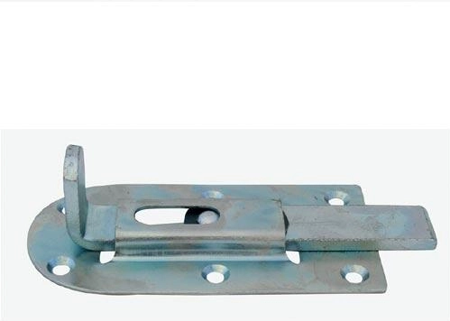 Verrou droit 140 mm galvanisé (lot de 10 pcs)