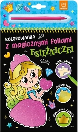 Coloriages magiques avec feuilles métalliques – Princesses